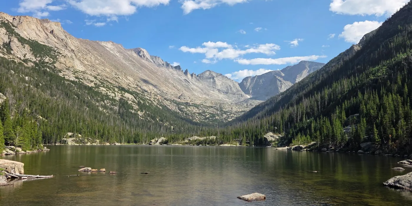 The Mills Lake, Rocky Mountain National Park, Colorado