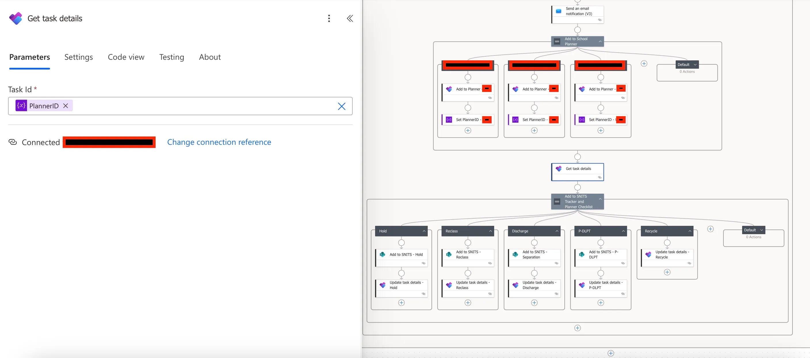 View of Planner